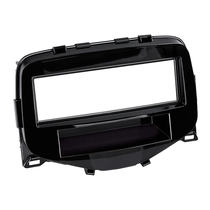 ACV, Radioblende — Passt für Citroën C1 Schwarz 2014-