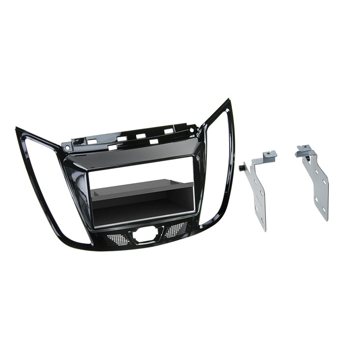 ACV, Cadre de radio 2-DIN avec poche pour Ford C-max (dxa)/Kuga (DM2)