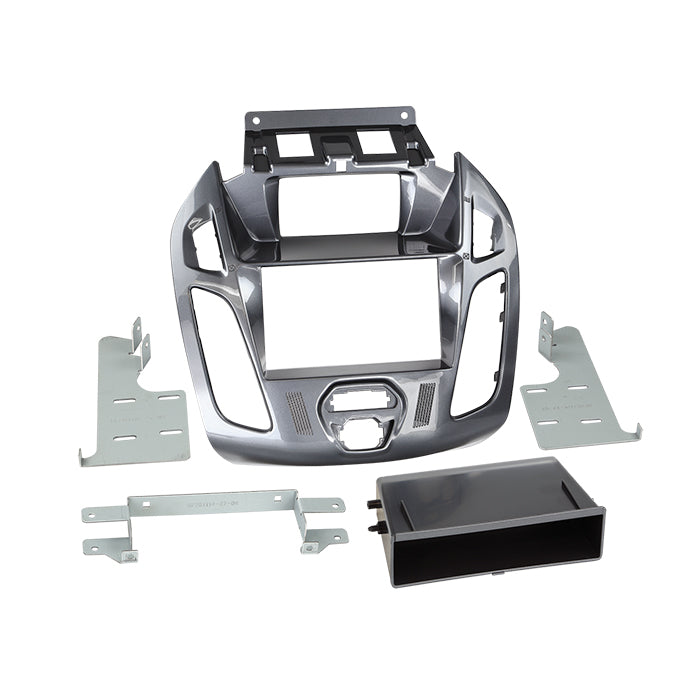ACV, plaque de façade 2-DIN avec poche pour affichage Ford Connect Nebula