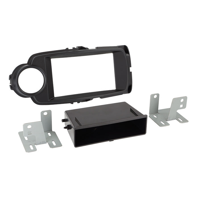 ACV, Radioblende 2-DIN Schwarz — Passend für Toyota Yaris 2014-