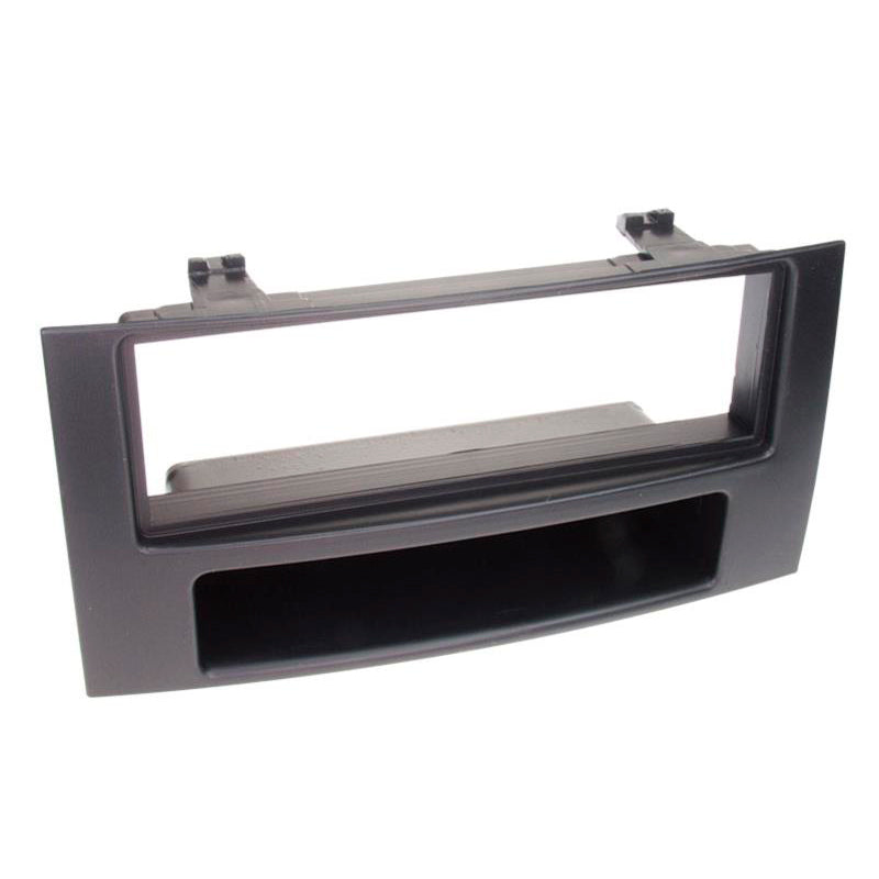 ACV, 1-DIN Ramka Radia Czarna — Pasuje do VW T5 / Touareg 2003-