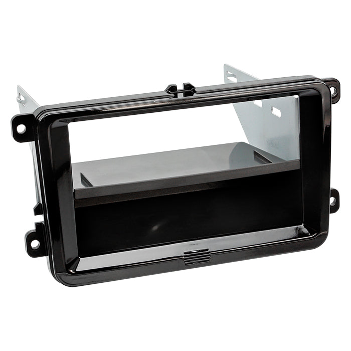 ACV, 2-DIN Radioblende M/Fach Seat/Skoda/VW Klavier Schwarz
