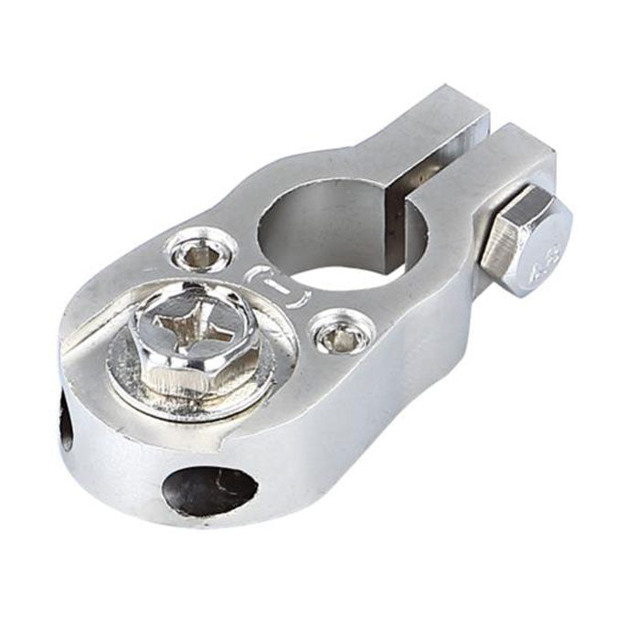 ACV, Accu Negatieve Pool 2x10mm2 Zilver