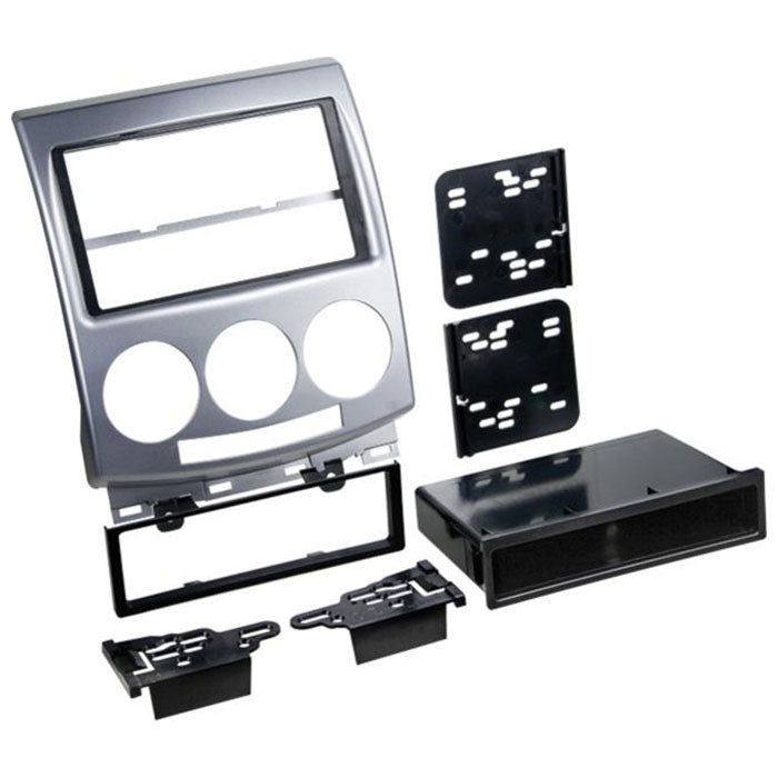 ACV, 2-DIN Kit 3/08 Zilver — Geschikt voor Mazda 5 6/ 2005- — Set