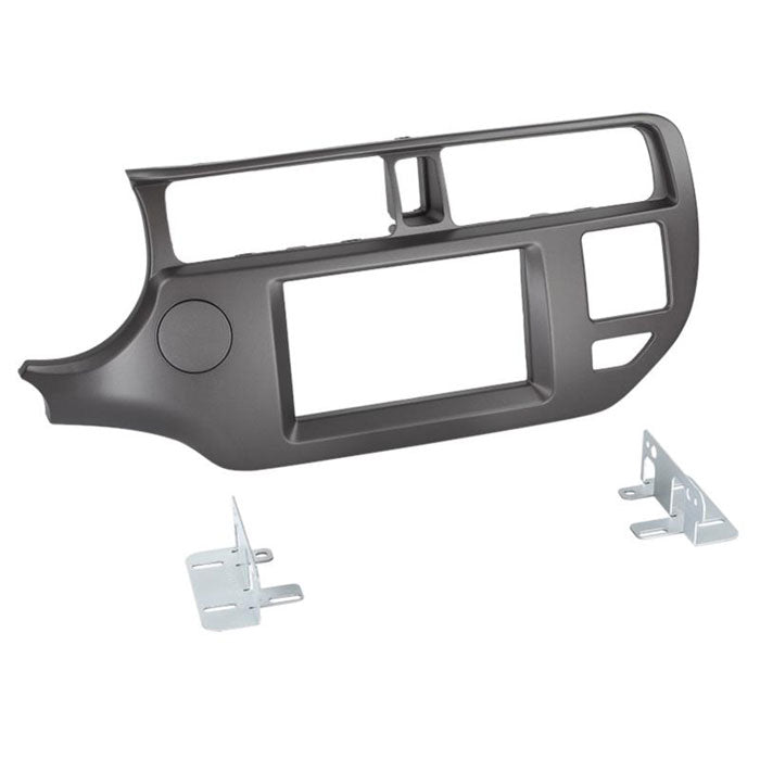ACV, 2-DIN Kit Antraciet — Geschikt voor KIA Rio 5/ 2011-