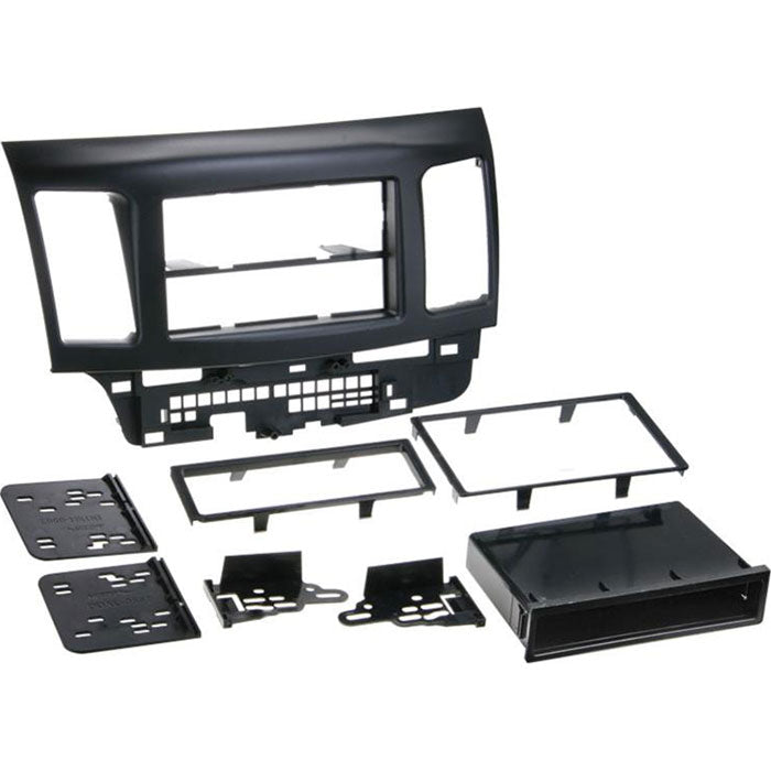 ACV, 2-DIN Kit Mitsubishi Lancer 07- Černý