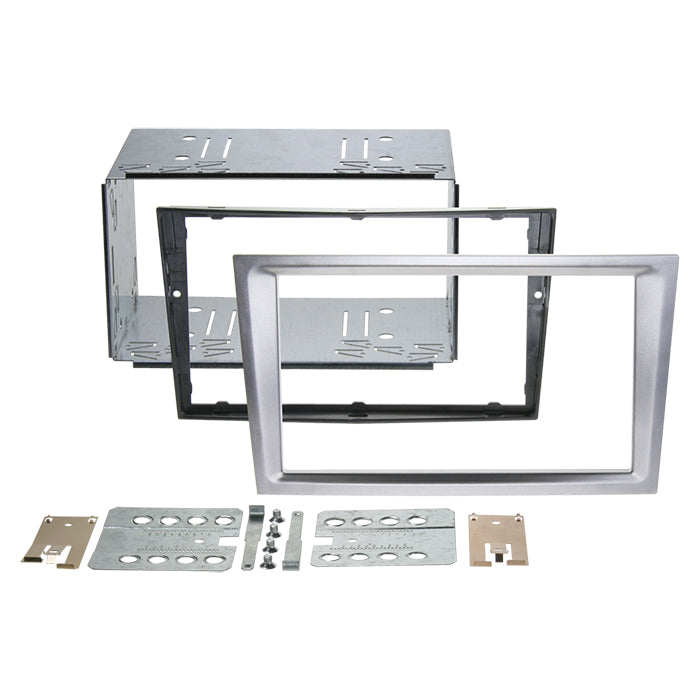 ACV, 2-DIN Radiokader Opel Corsa C(X01) Aluminium