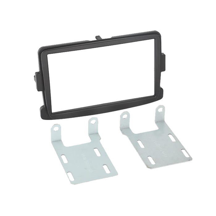ACV, 2-DIN Kit Zwart — Geschikt voor Dacia Duster 2014-