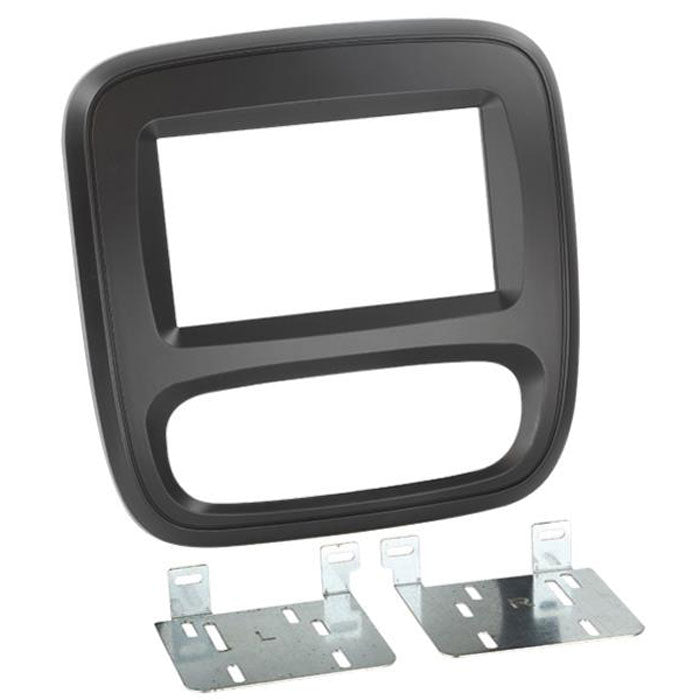 ACV, 2-DIN Kit Zwart — Geschikt voor Opel Vivaro 2014-