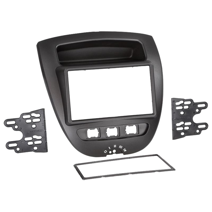 ACV, 2-DIN Kit — Geschikt voor Citroën c1 / Peu 107 / Aygo 2005-