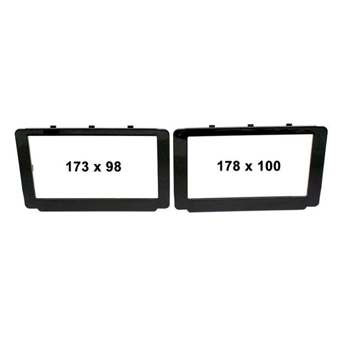 ACV, 2-DIN Kit Černý — Pasuje do Toyota Hilux 2015-