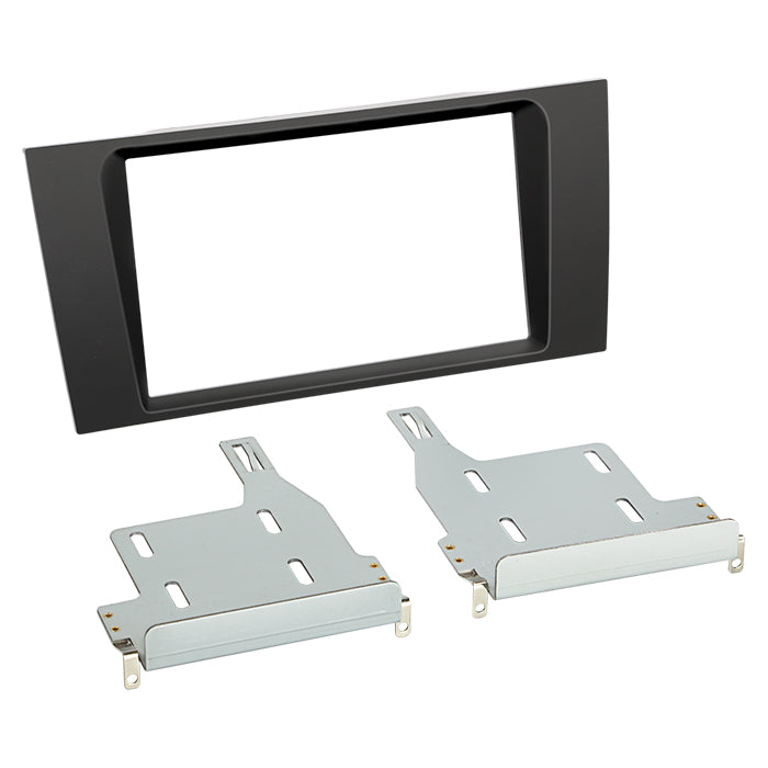 ACV, 2-DIN Radioframe 08/2001 Zwart — Geschikt voor Audi A4(B5) 02/ 1999-