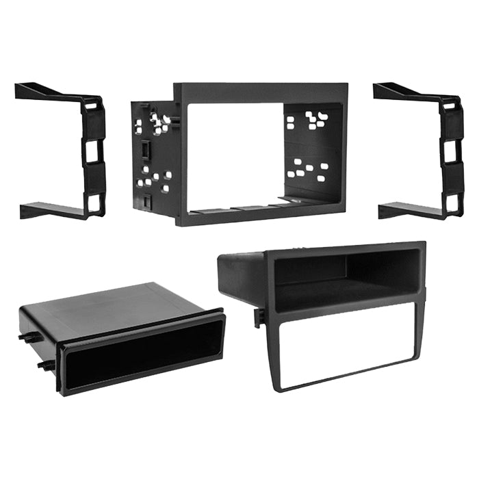ACV, 2-DIN Radioframe met vak 911 (996)/Boxster (986)