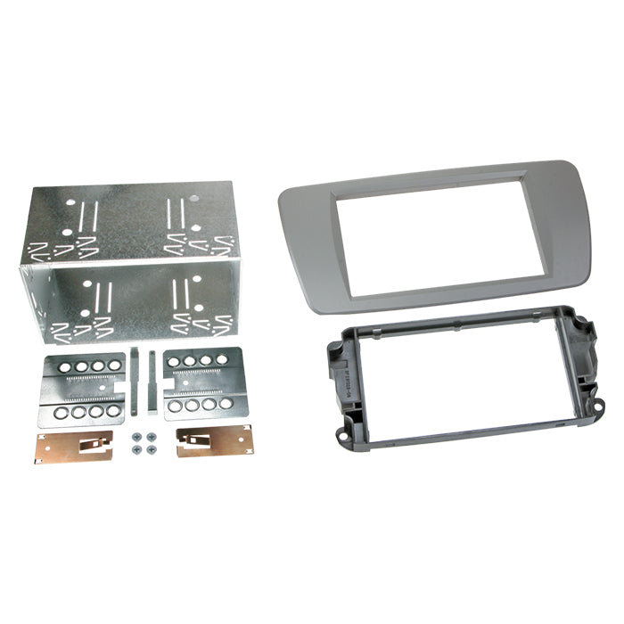 ACV, 2-DIN Radiokader Seat Ibiza (6J) Dublin Grijs