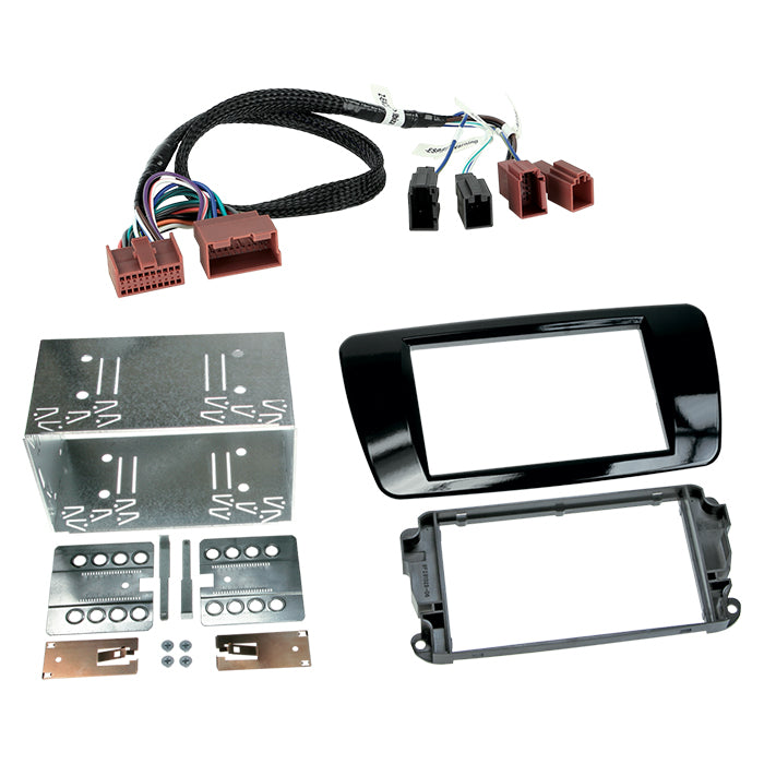 ACV, 2-DIN Radiokader Seat Ibiza (6J) Piano Zwart/selectie