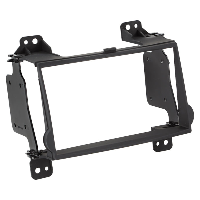 ACV, Rt 2-DIN Radioframe Zwart — Geschikt voor Hyundai H1 2008-