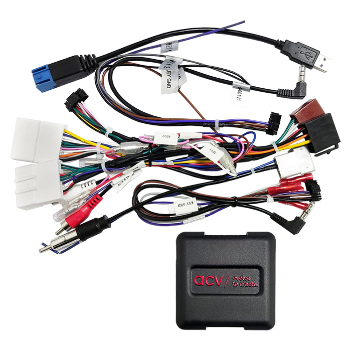 ACV, Lenkradsteuerung Nissan 20Pin/24Pin Multilead Usb/aux