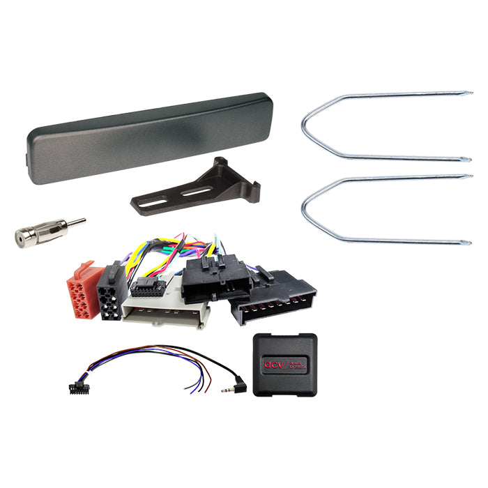 ACV, Kompletní 1-DIN Kit Ford Antracit 8Pin/8Pin/17Pin