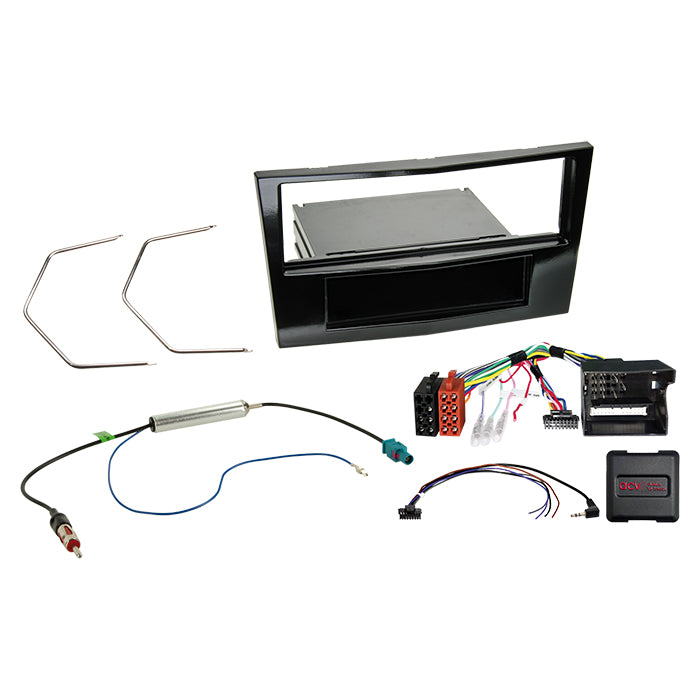 ACV, 1-DIN Steering Wheel Control/Antenna — Fits Kit with Pocket for Corsa D 2008-2014