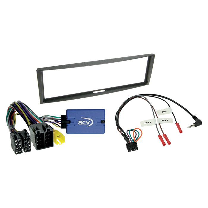ACV, 1-DIN Kit Renault Clio/Megane/Modus Ohne Bildschirm Lenkradsteuerung