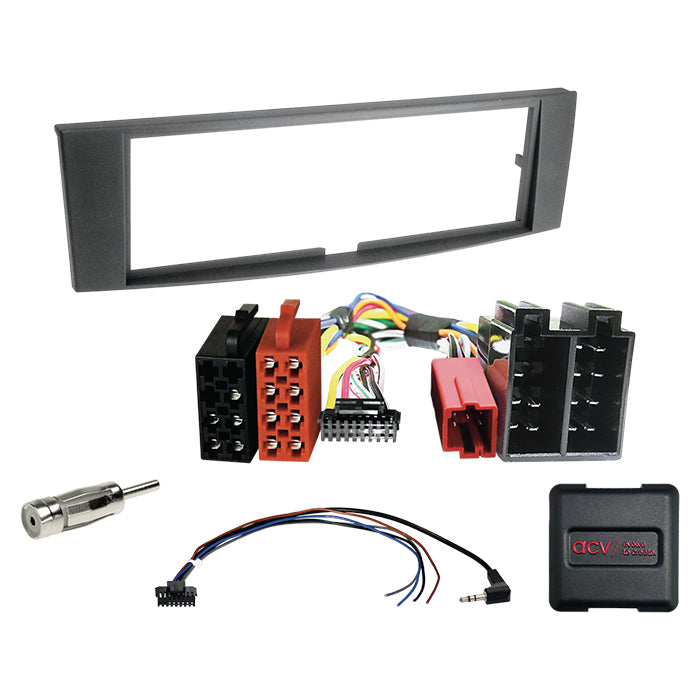 ACV, Kompletní 1-DIN Kit Bez Displeje — Pasuje pro Renault Laguna 2005-2007