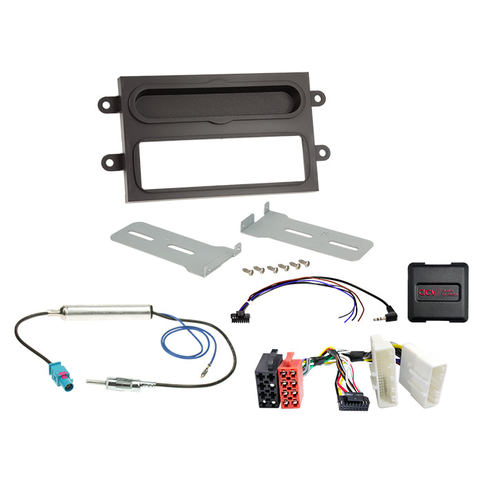 ACV, Kit Completo 1-DIN 04/2019 — Compatibile con Renault Twingo(ah) 09/ 2014-