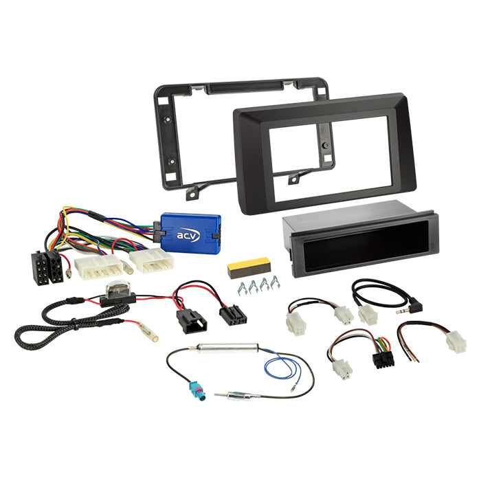 ACV, Kompletní 1-DIN Kit — Pasuje na Dacia Duster(sr) 2021-2024
