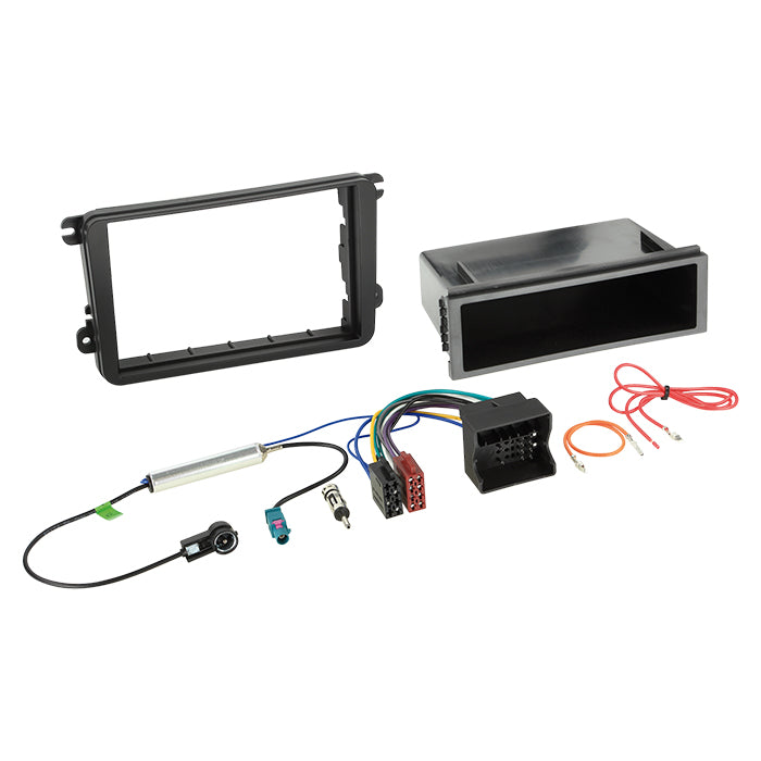 ACV, Compleet 2-DIN Kit met Compartment voor Seat/Skoda/VW