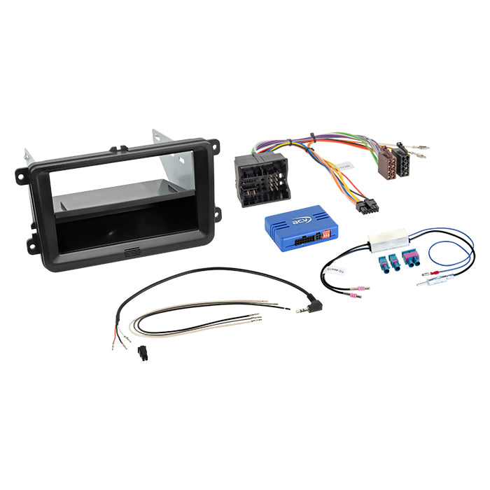 ACV, Kit 2-DIN Completo con Spazio per Seat/VW 52Pin Quadlock