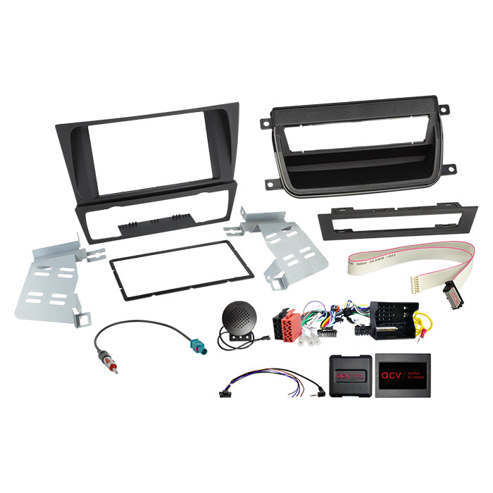 ACV, Compleet 2-DIN Kit BMW 3-serie Zonder Rookpakket