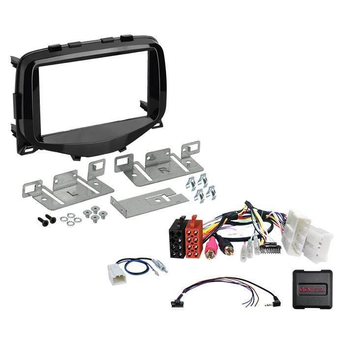 ACV, 2-Din Kit for C1-Peugeot 108-Toyota Aygo-antenna