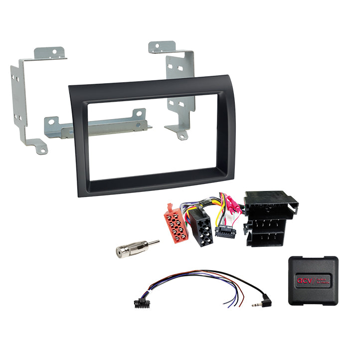 ACV, Kompletní 2-DIN Kit Citroën/Fiat/Opel/Peugeot Otevřená palubní deska