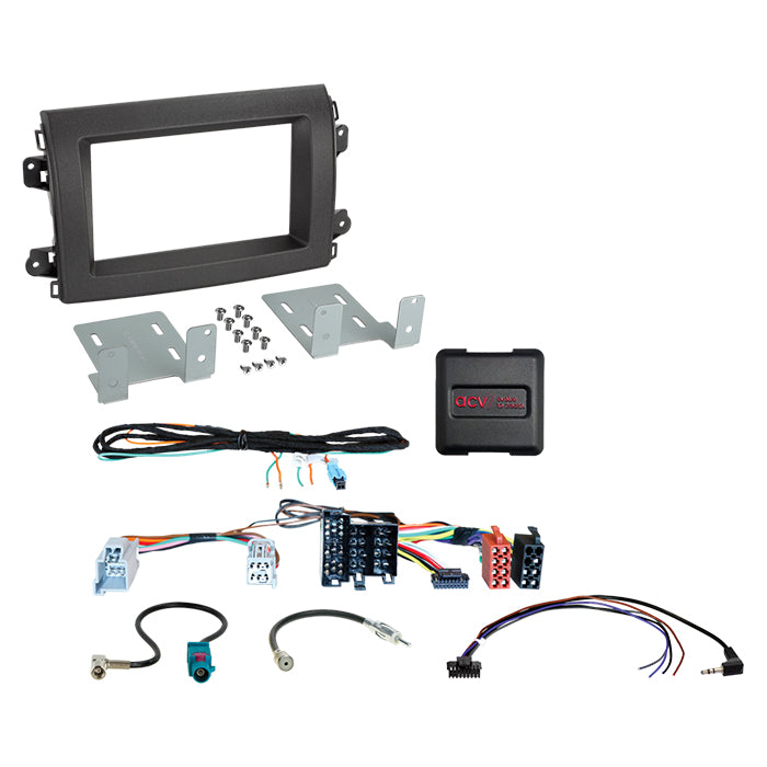 ACV, Compleet 2-DIN Kit Citroen/Fiat/Opel Iso/Mini ISO