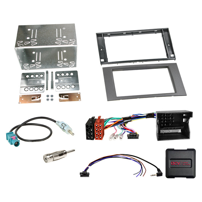 ACV, Compleet 2-DIN Kit Ford Antraciet /CAN Bus