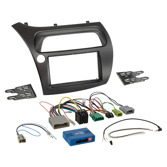ACV, Kompletní 2-DIN Kit 12/2011 /climatro — Pasuje pro Honda Civic 09/ 2005-