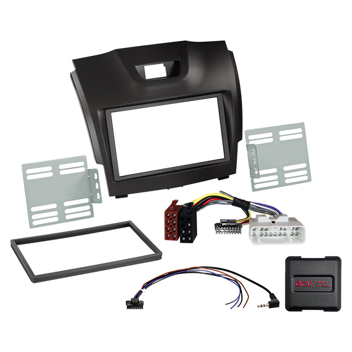 ACV, Kompletní 2-DIN Kit — Pasuje pro Chevrolet / Isuzu mu-x / D-max 2012-2020