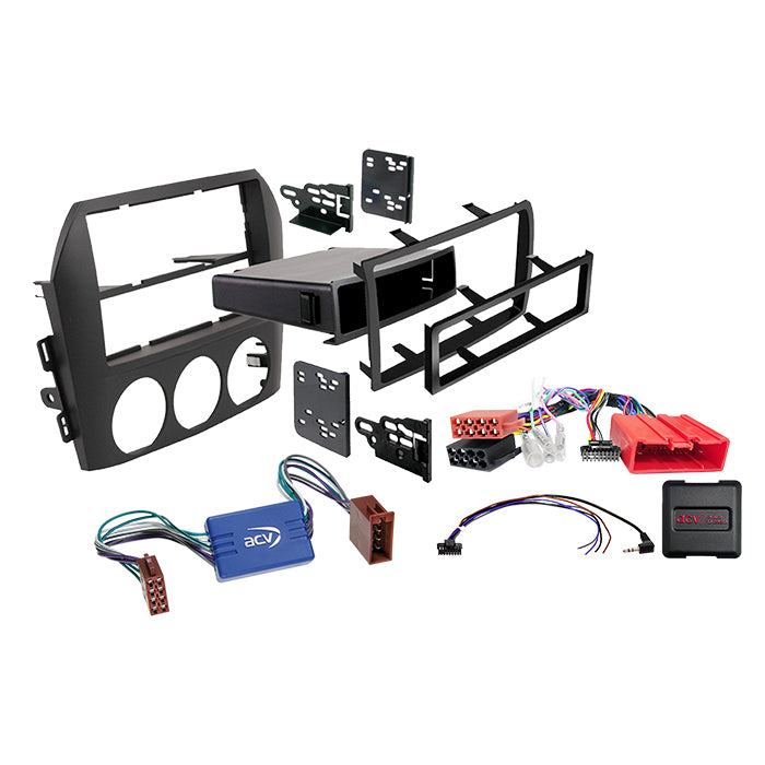ACV, 2-DIN Kit S/komorou Dálkové Ovládání — Pasuje pro Mazda miata / Mx-5 2005-2009