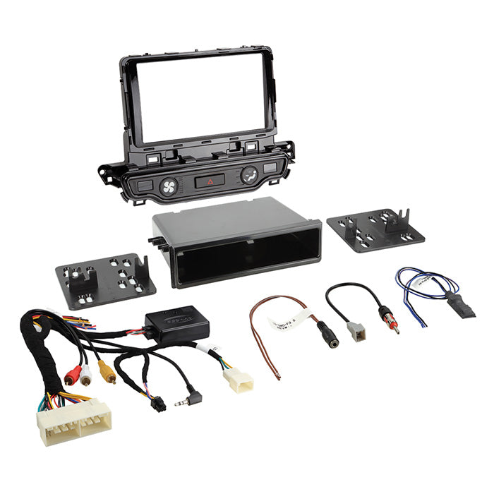 ACV, 1/2-DIN Kit Swc/climatronic — Fits KIA Niro 2017-2021