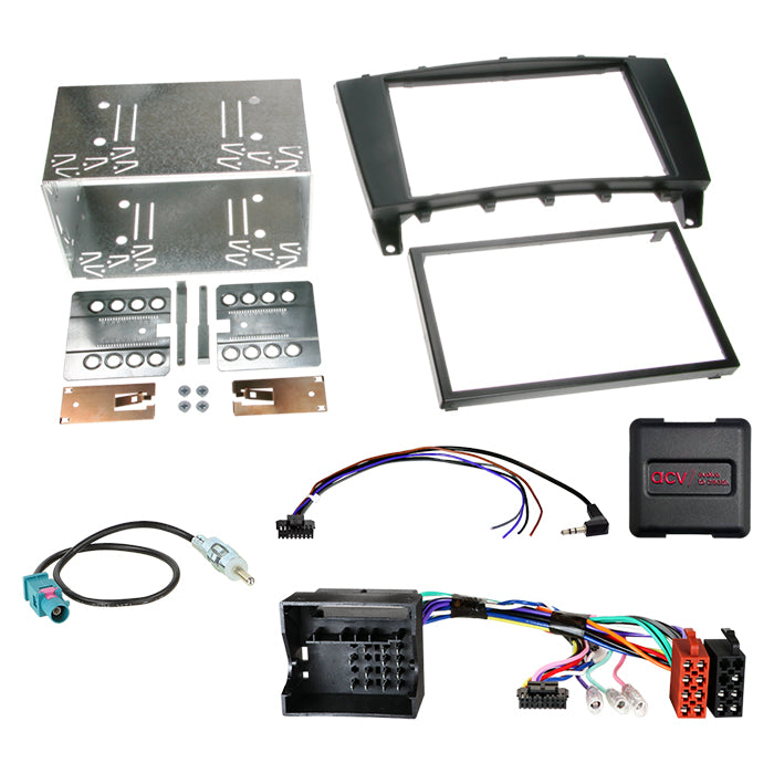 ACV, Kit 2-DIN Completo per Mercedes Classe C /CLC-Classe/G-Classe