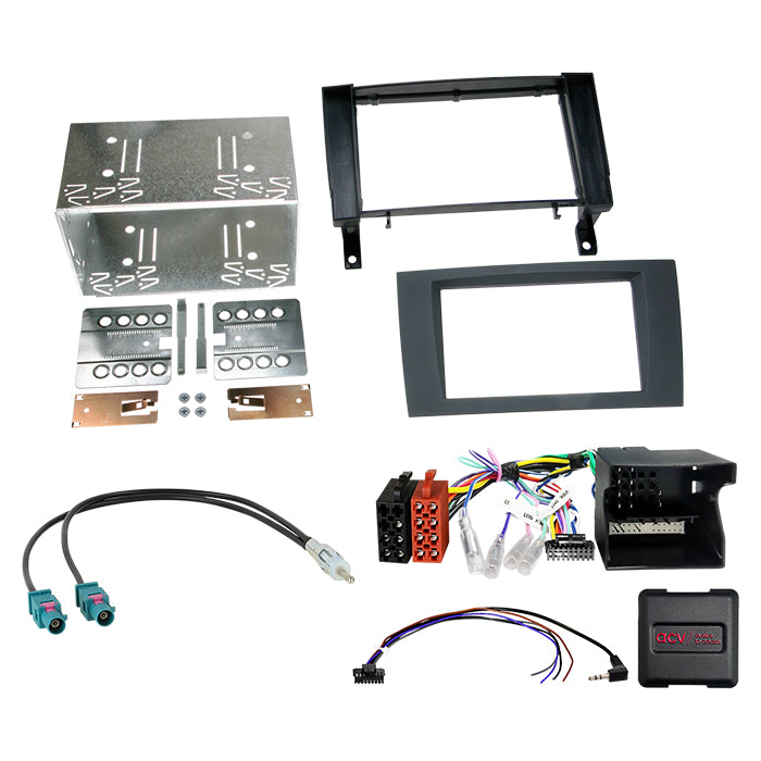 ACV, Kit 2-DIN 03/2008 Commande au volant — Compatible avec Mercedes SLK (R171) 03/2004-