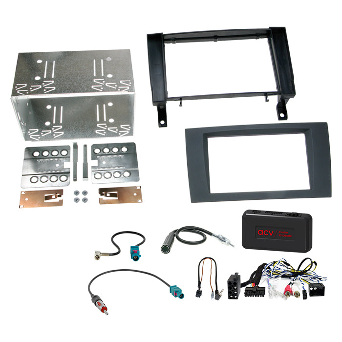 ACV, Kompletní 2-DIN Kit 1 — Pasuje na Mercedes SLK(R171) 2004-2001