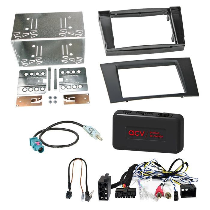 ACV, Kit 2-DIN Completo Mercedes CLS(C219)/Classe E(W211)