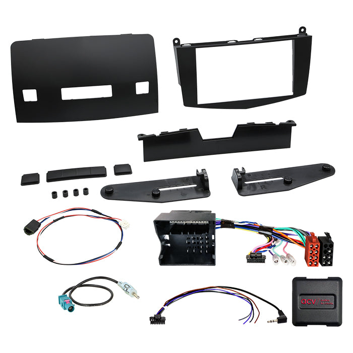 ACV, Kit 2-DIN 01/2011 Commande au volant — Compatible avec Mercedes Classe C 09/2007-