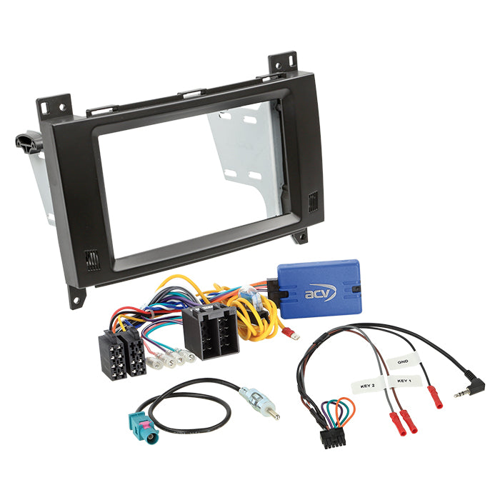 ACV, 2-DIN Kit — Pasuje pro Mercedes Vito 2014-2024