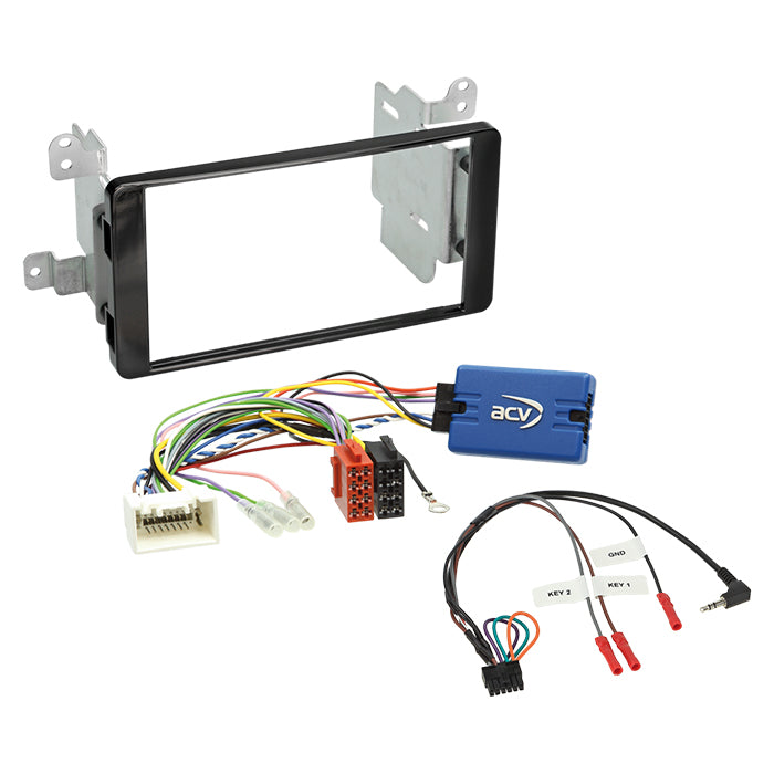 ACV, 2-DIN Kit Outlander(CW0) 10/12-03/22 Ovládání z volantu