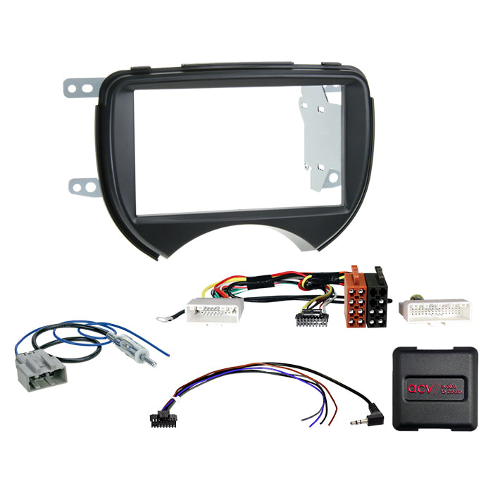 ACV, Kompletní 2-DIN Kit 07/2013 — Pasuje na Nissan Micra (K13) 03/2011-