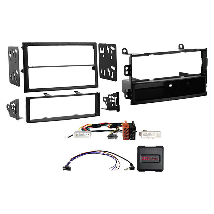 ACV, 2-DIN Kit s kapsou Nissan 350Z (Z33) 10/03-12/05 Ovládání z volantu