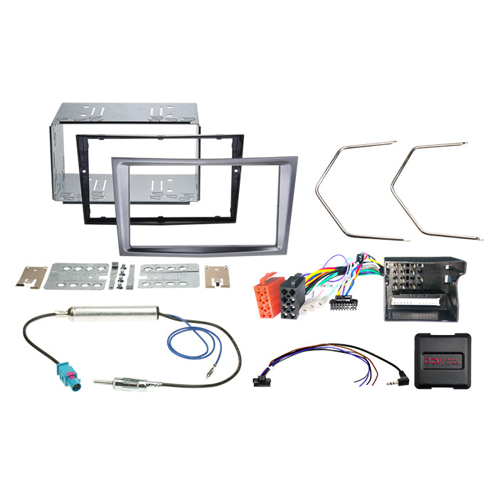 ACV, Kit 2-DIN Completo Opel Carbonio Metallico
