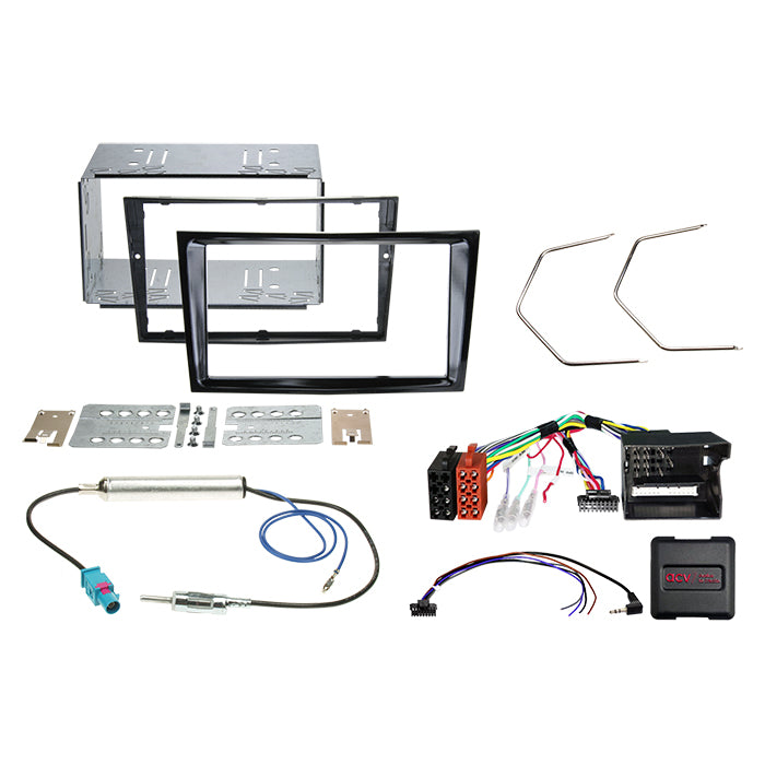 ACV, Kit 2-DIN 08/2014 Commande au volant — Compatible avec Opel Corsa D (S07) 12/2008-