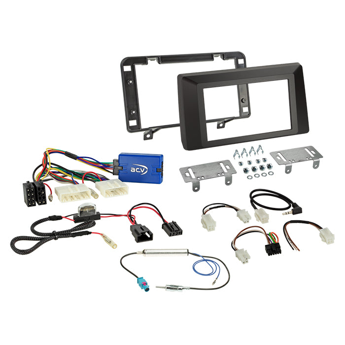 ACV, Compleet 2-DIN Kit Analoog — Geschikt voor Dacia Duster(sr) 09/ 2021-2024